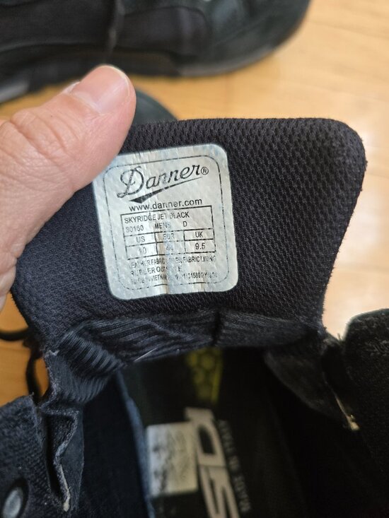 Danner | Skyridge black gorpcore hiking boots | MENS 10 main image 11